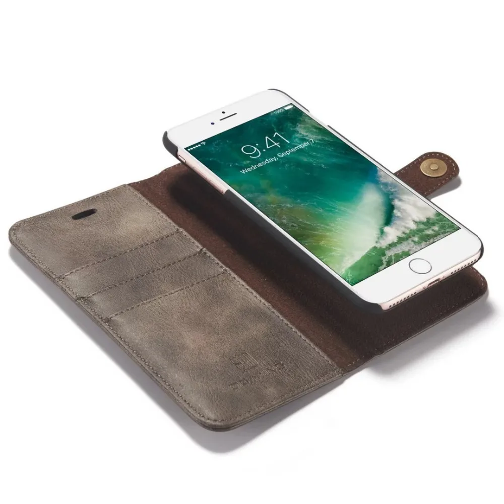DG.MING 2 In 1 Detachable Wallet Case For iPhone 7 Plus 5.5''Luxury PU Leather 3 Card Slot Magnetic Cover for iPhone 7 Case
DG.MING 2 In 1 Detachable Wallet Case For iPhone 7 Plus 5.5''Luxury PU Leather 3 Card Slot Magnetic Cover for iPhone 7 Case