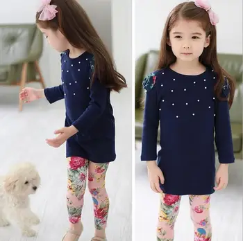 New Spring&Autumn Girl T-shirts sets Girl Fashion Long Sleeve sets Kids T Shirt Sets Children Clothes Tops and leggings
New Spring&Autumn Girl T-shirts sets Girl Fashion Long Sleeve sets Kids T Shirt Sets Children Clothes Tops and leggings