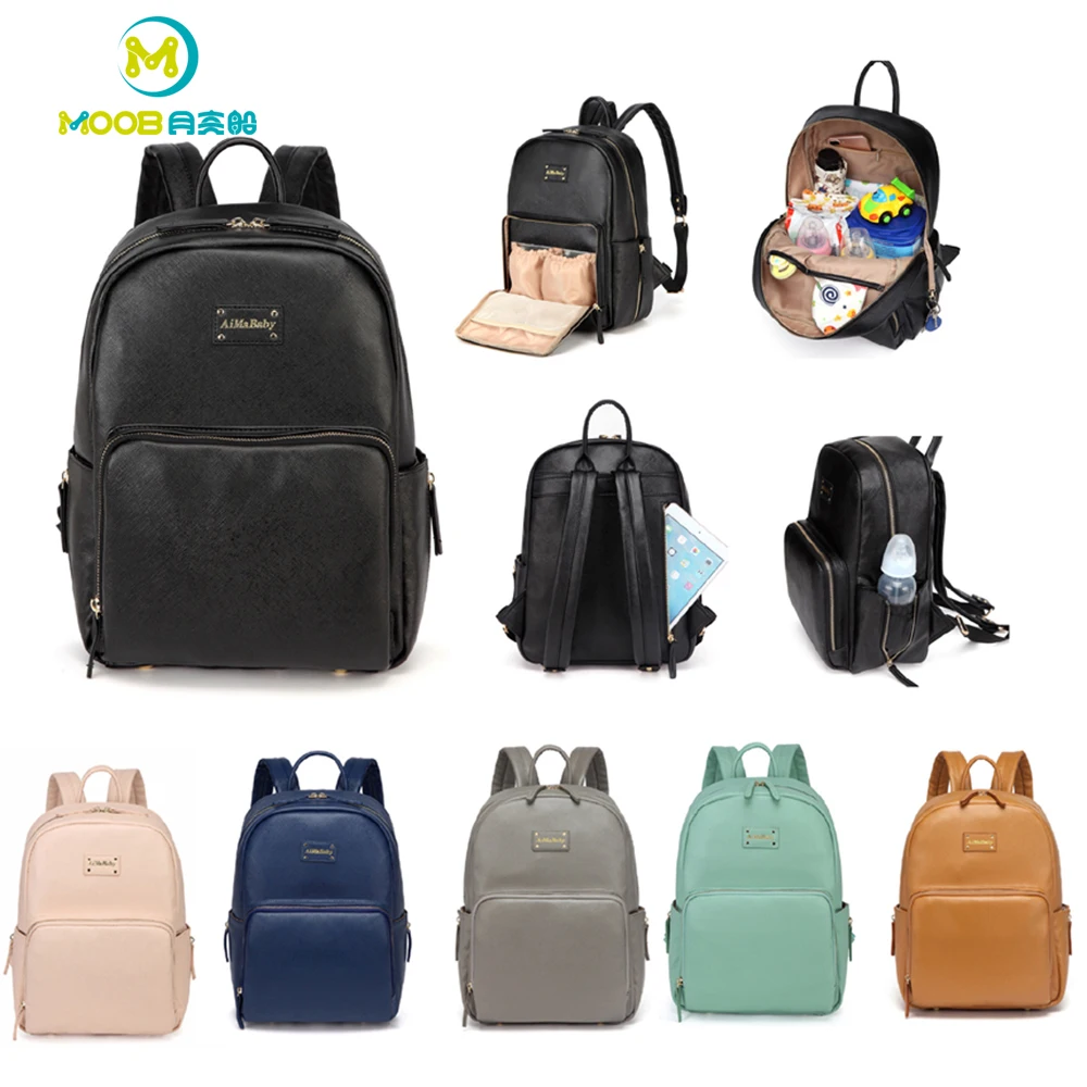 Diaper Bag PU Leather Maternity Nursing Changing Baby Bags for Mom Large Capacity Waterproof Diaper Backpack Bags for Stroller
Diaper Bag PU Leather Maternity Nursing Changing Baby Bags for Mom Large Capacity Waterproof Diaper Backpack Bags for Stroller