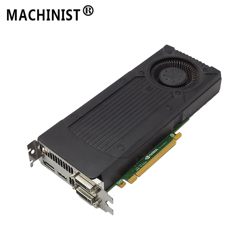 MACHINIST Graphics Card GTX 760 1.5GB 192Bit GDDR5 Video Cards for nVIDIA VGA Cards Geforce game stronger than GTX 750 TI
MACHINIST Graphics Card GTX 760 1.5GB 192Bit GDDR5 Video Cards for nVIDIA VGA Cards Geforce game stronger than GTX 750 TI