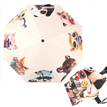Occident Sun Rain Ladies Umbrellas Folding Anti-UV Parasol For Women Unique Gift Windproof Men Umbrellas Original Cartoon Ainmal
Occident Sun Rain Ladies Umbrellas Folding Anti-UV Parasol For Women Unique Gift Windproof Men Umbrellas Original Cartoon Ainmal