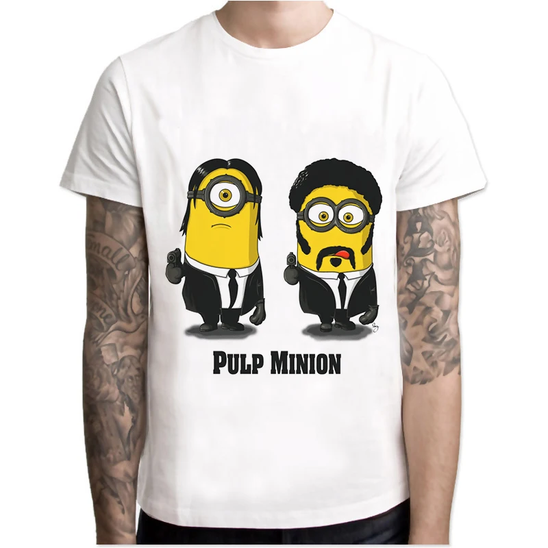 pulp fiction Men T-Shirt Fashion Printed Cool t shirt Men Summer Short Sleeve Casual White Tops Hipster Tees MR4332
pulp fiction Men T-Shirt Fashion Printed Cool t shirt Men Summer Short Sleeve Casual White Tops Hipster Tees MR4332