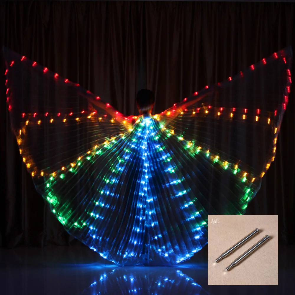 Belly Dance Costume 360 Butterfly Isis Wings Gradient Colorful Stage Performance Props Butterfly Wings With Sticks
Belly Dance Costume 360 Butterfly Isis Wings Gradient Colorful Stage Performance Props Butterfly Wings With Sticks