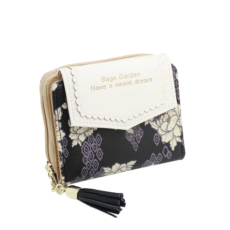 European and American Women Wallets Korean Floral Small Wallet Sweet Female Clutch Purses Delicate Flower Carteira Feminia
European and American Women Wallets Korean Floral Small Wallet Sweet Female Clutch Purses Delicate Flower Carteira Feminia