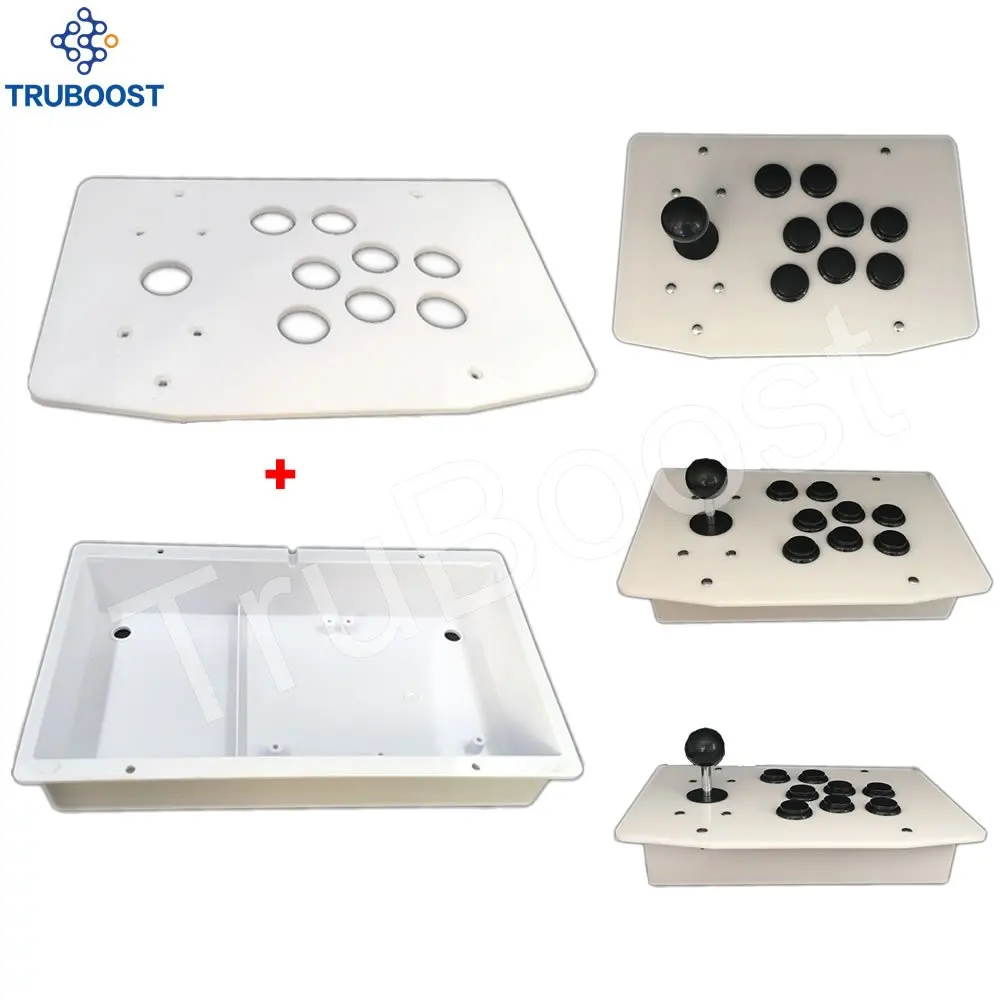 DIY White Color Arcade Joystick Acrylic Panel and Case Shell Replacement Part Games Accessories
DIY White Color Arcade Joystick Acrylic Panel and Case Shell Replacement Part Games Accessories