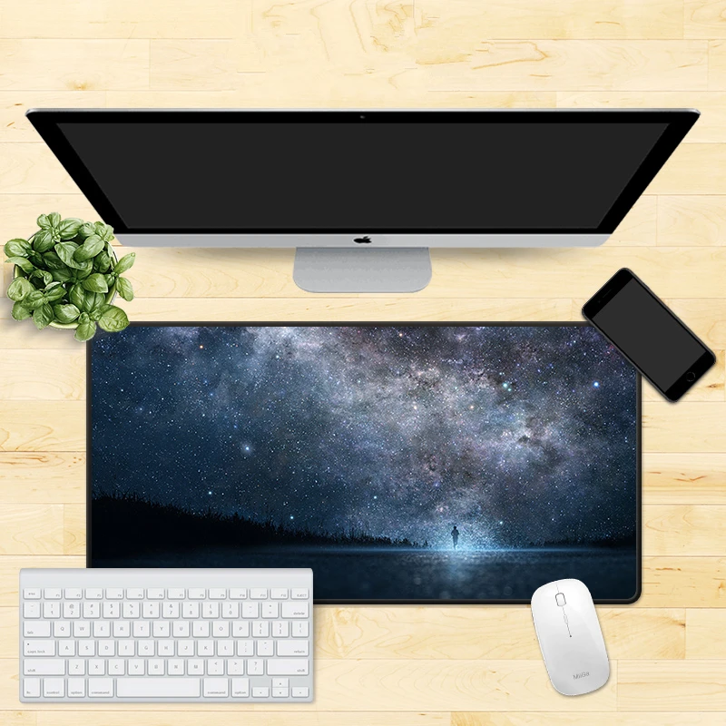 600*300*3mm Starry Mouse Pad Locking Edge Rubber Large Computer Gaming Mousepad for Cs Go Dota2 LOL Keyboard Mat Pad Gamer
600*300*3mm Starry Mouse Pad Locking Edge Rubber Large Computer Gaming Mousepad for Cs Go Dota2 LOL Keyboard Mat Pad Gamer