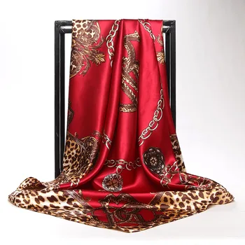 Spring Summer Fashion Hijab Scarf Women Silk Satin Flower Print Square Scarf Women 2018 New Brand Head Beach Shawl 90cm*90cm
Spring Summer Fashion Hijab Scarf Women Silk Satin Flower Print Square Scarf Women 2018 New Brand Head Beach Shawl 90cm*90cm