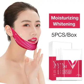 5PCS Facial Slimming Masks V Face Masks Face Care V-shape Chin Line Chin Up Patch Contour Lifting Up Firming Moisturizing Masks
5PCS Facial Slimming Masks V Face Masks Face Care V-shape Chin Line Chin Up Patch Contour Lifting Up Firming Moisturizing Masks
