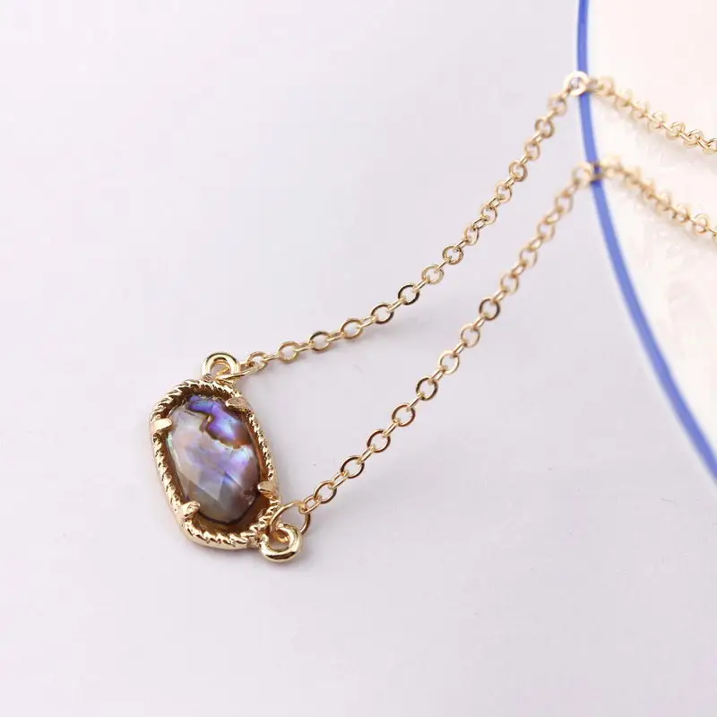 Fashion Necklace New 2018 Gold Chain Mini Oval Abalone Choker Necklace for Women Famous Brand Jewelry Statement Oval Necklace
Fashion Necklace New 2018 Gold Chain Mini Oval Abalone Choker Necklace for Women Famous Brand Jewelry Statement Oval Necklace
