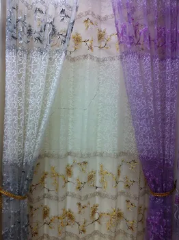 CS 127 Lovely Floral Print Sheer Curtain fabric Panel Window Balcony Tulle Room Divider Scarf Curtain fabric custom diy sheet
CS 127 Lovely Floral Print Sheer Curtain fabric Panel Window Balcony Tulle Room Divider Scarf Curtain fabric custom diy sheet
