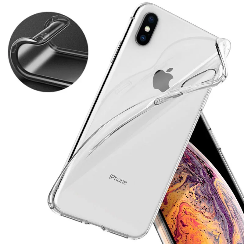 SUREHIN Nice case for apple iPhone XR XS MAX X 8 7 6 6S plus cover matte case clear transparent soft silicone protective case
SUREHIN Nice case for apple iPhone XR XS MAX X 8 7 6 6S plus cover matte case clear transparent soft silicone protective case