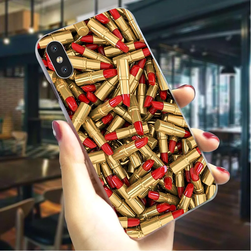 Plastic Phone Cover for iPhone 8 Plus Makeup Cosmetic Lipstick Case for iPhone Xs Max Cases 6 6S X 7 5S 5 SE
Plastic Phone Cover for iPhone 8 Plus Makeup Cosmetic Lipstick Case for iPhone Xs Max Cases 6 6S X 7 5S 5 SE