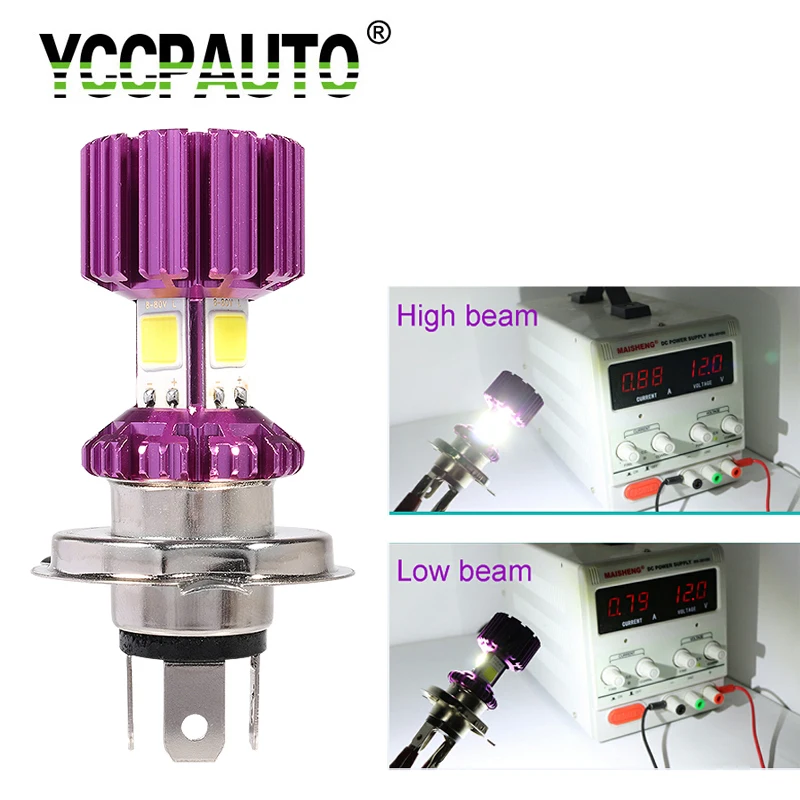 High Quatity 1Pcs H4 LED Motorcycle Headlight 12V HS1 LED H4 Led Moto Bulbs 20W White Motorbike Scooter ATV LED Head Lamp 8-80V
High Quatity 1Pcs H4 LED Motorcycle Headlight 12V HS1 LED H4 Led Moto Bulbs 20W White Motorbike Scooter ATV LED Head Lamp 8-80V