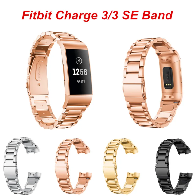 Stainless Steel Metal Replacement for Fitbit Charge 3 Band Wristband for Fitbit Charge 3 Strap Replacment Band for Charge 3 SE
Stainless Steel Metal Replacement for Fitbit Charge 3 Band Wristband for Fitbit Charge 3 Strap Replacment Band for Charge 3 SE