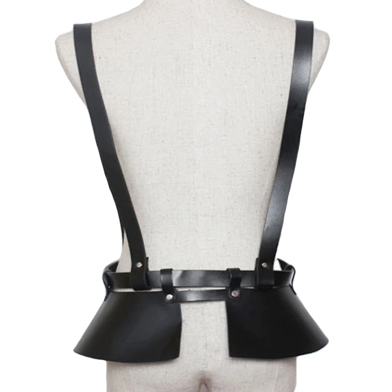 Fashion Women New Sexy Punk Emo Manual Body Leather Bondage Cage Sculptures Harness Belt Cincher Bind belt body, nightclubs cool
Fashion Women New Sexy Punk Emo Manual Body Leather Bondage Cage Sculptures Harness Belt Cincher Bind belt body, nightclubs cool