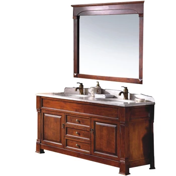 luxury custom classic bathroom wall cabinet with mirror
