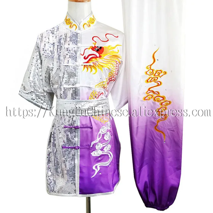 Chinese wushu uniform Kungfu clothing match clothes Martial arts suit outfit taolu garment for woman girl children men boy kids
Chinese wushu uniform Kungfu clothing match clothes Martial arts suit outfit taolu garment for woman girl children men boy kids
