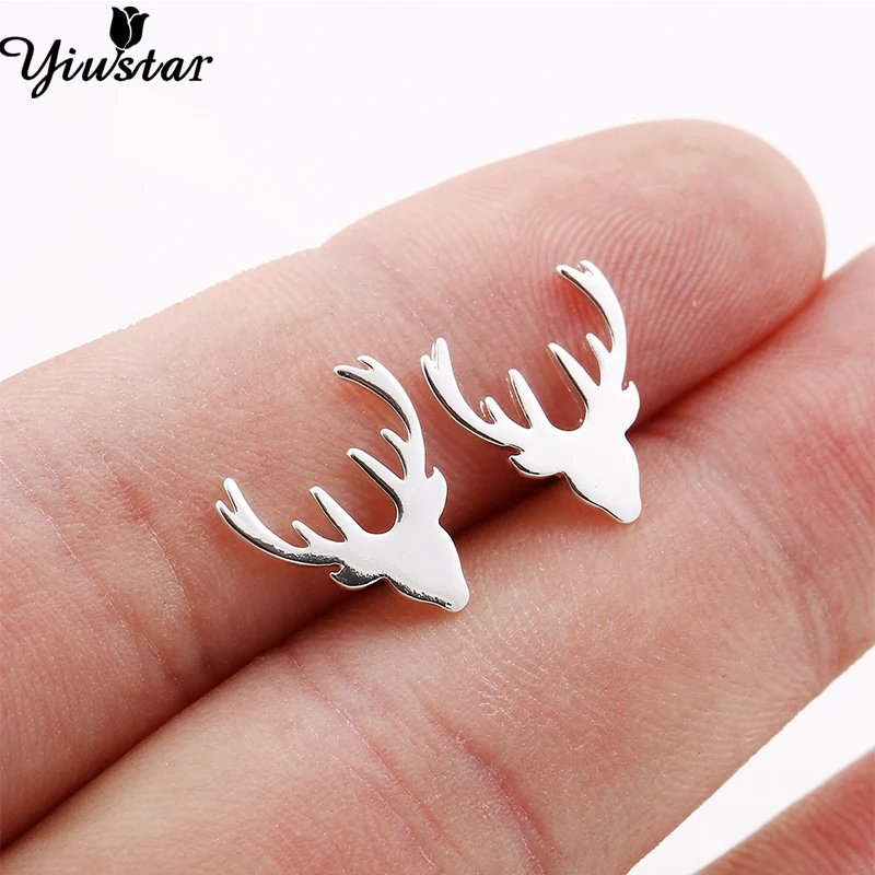 Yiustar Beauty Christmas Deer Earrings Earings Dangler Eardrop Delicate Fawn Elk Horn Gift Girls Stainless Steel Accessories
Yiustar Beauty Christmas Deer Earrings Earings Dangler Eardrop Delicate Fawn Elk Horn Gift Girls Stainless Steel Accessories