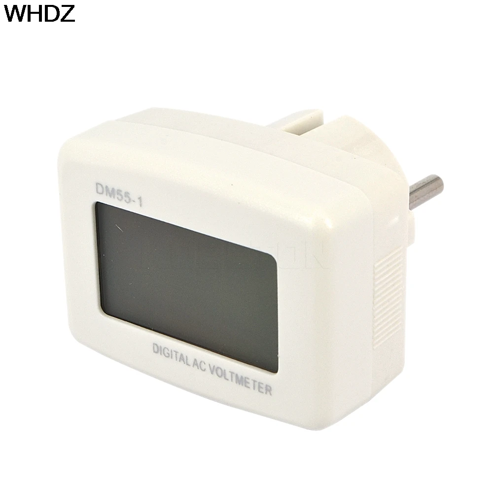 AC Digital Voltage meter tester Voltmeter 100-300V Switch EU Plug Volt Power Monitor AC Panle Meter LCD blue backlight
AC Digital Voltage meter tester Voltmeter 100-300V Switch EU Plug Volt Power Monitor AC Panle Meter LCD blue backlight