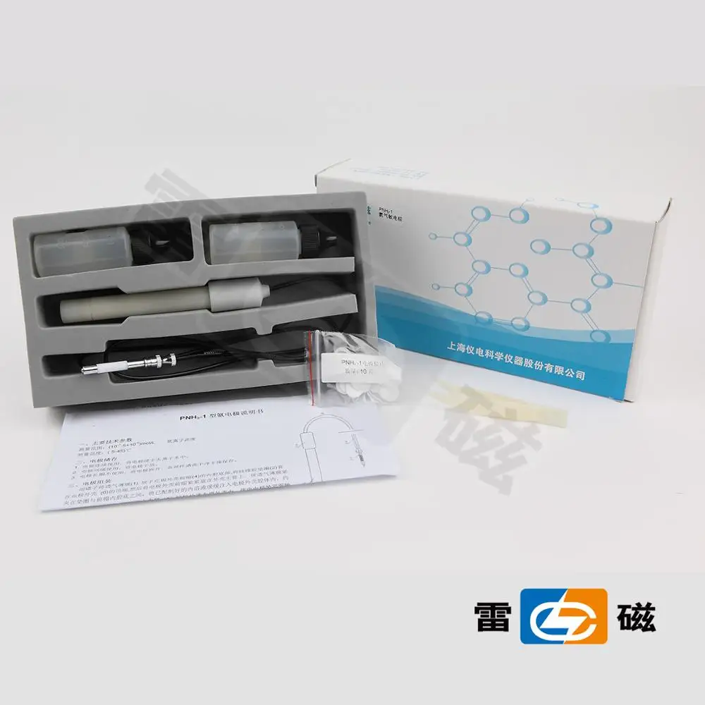 Shanghai Leici PNH3 -1 type ammonia electrode / probe / sensor / line can be invoiced
Shanghai Leici PNH3 -1 type ammonia electrode / probe / sensor / line can be invoiced