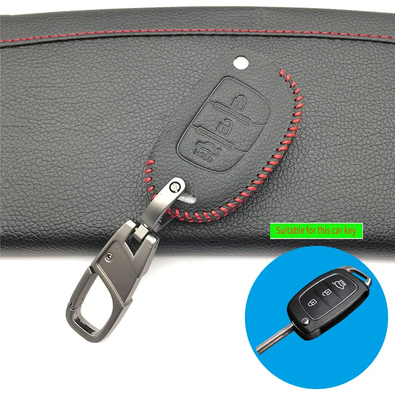 Fashion Men 100% Leather Car Key Case for Hyundai HB20 Cocolockey Ix45 IX35 Santa Fe Flip Remote Cover Key Case 3 Buttons Fob
Fashion Men 100% Leather Car Key Case for Hyundai HB20 Cocolockey Ix45 IX35 Santa Fe Flip Remote Cover Key Case 3 Buttons Fob