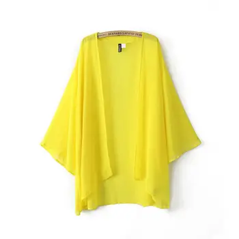 Women's Loose Cardigan Kimono Blouse Summer Beach Swiming Outwear Blouse 3 Colors Korean Style Femme
Women's Loose Cardigan Kimono Blouse Summer Beach Swiming Outwear Blouse 3 Colors Korean Style Femme