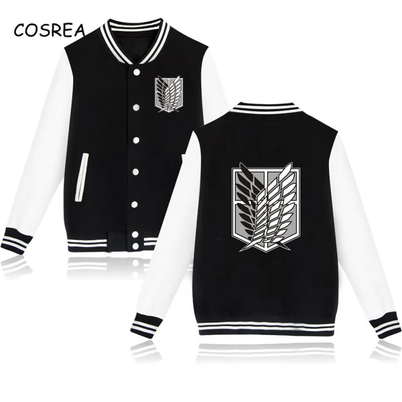 New Arrival Anime Attack on Titan Cosplay Costume Jacket Sweatshirt Shingeki No Kyojin Legion Thickened Zipper Hooded Coats
New Arrival Anime Attack on Titan Cosplay Costume Jacket Sweatshirt Shingeki No Kyojin Legion Thickened Zipper Hooded Coats