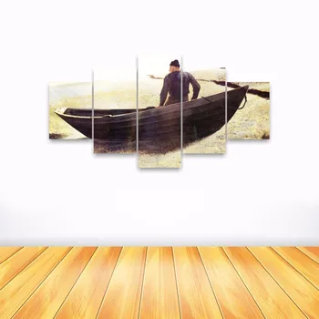 Canvas Painting Fisherman Wall Art Picture Home Decoration Living Room Canvas 5 Pieces/Set Combined Unframed HD Printing
Canvas Painting Fisherman Wall Art Picture Home Decoration Living Room Canvas 5 Pieces/Set Combined Unframed HD Printing
