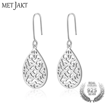 MetJakt Classic Vintage Water Drop Earrings 925 Sterling Silver Silver Earring for Women Birthday Party Jewelry
MetJakt Classic Vintage Water Drop Earrings 925 Sterling Silver Silver Earring for Women Birthday Party Jewelry