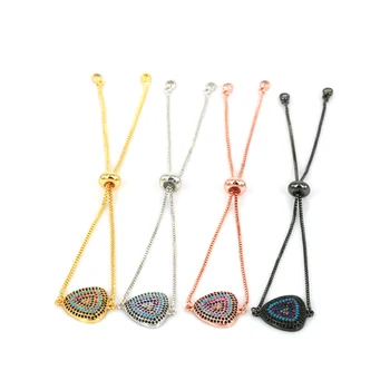 New Simple Luxury Jewelry Women Bracelet Fashion Chain Bracelets Charm Micro Pave CZ Zircon Eyes Bracelet For Women Gift
New Simple Luxury Jewelry Women Bracelet Fashion Chain Bracelets Charm Micro Pave CZ Zircon Eyes Bracelet For Women Gift