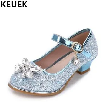NEW Spring/Autumn Children Shoes Princess Rhinestone Glitter Low-heeled Girls Leather Shoes Kids Dance Party Casual Shoes 04
NEW Spring/Autumn Children Shoes Princess Rhinestone Glitter Low-heeled Girls Leather Shoes Kids Dance Party Casual Shoes 04