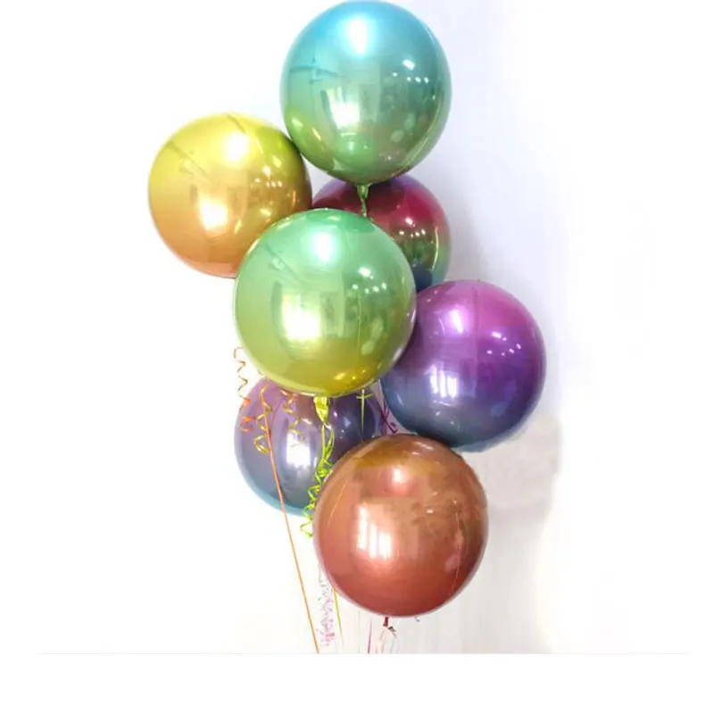 1pc 4D Balloons 22 Inch Gradient Foil Balloons Happy Birthday Supplies Wedding Bachelorette Party Decorations Ballons Kids Toy
1pc 4D Balloons 22 Inch Gradient Foil Balloons Happy Birthday Supplies Wedding Bachelorette Party Decorations Ballons Kids Toy