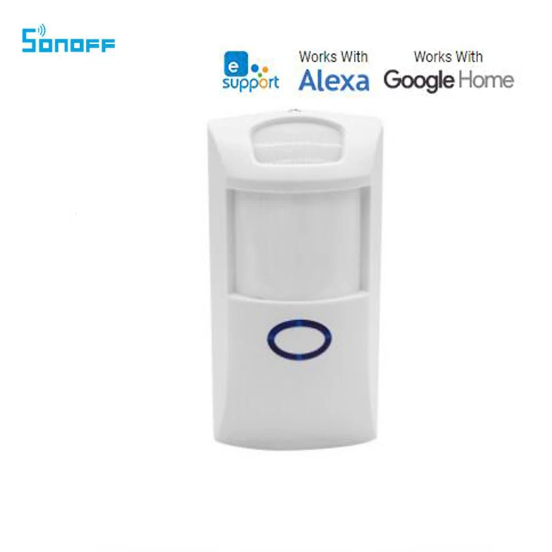 Sonoff PIR2 Motion Alarm Sensor Smart Home Automation Module Work with 433 RF Bridge For Smart House Security Via IOS Android
Sonoff PIR2 Motion Alarm Sensor Smart Home Automation Module Work with 433 RF Bridge For Smart House Security Via IOS Android