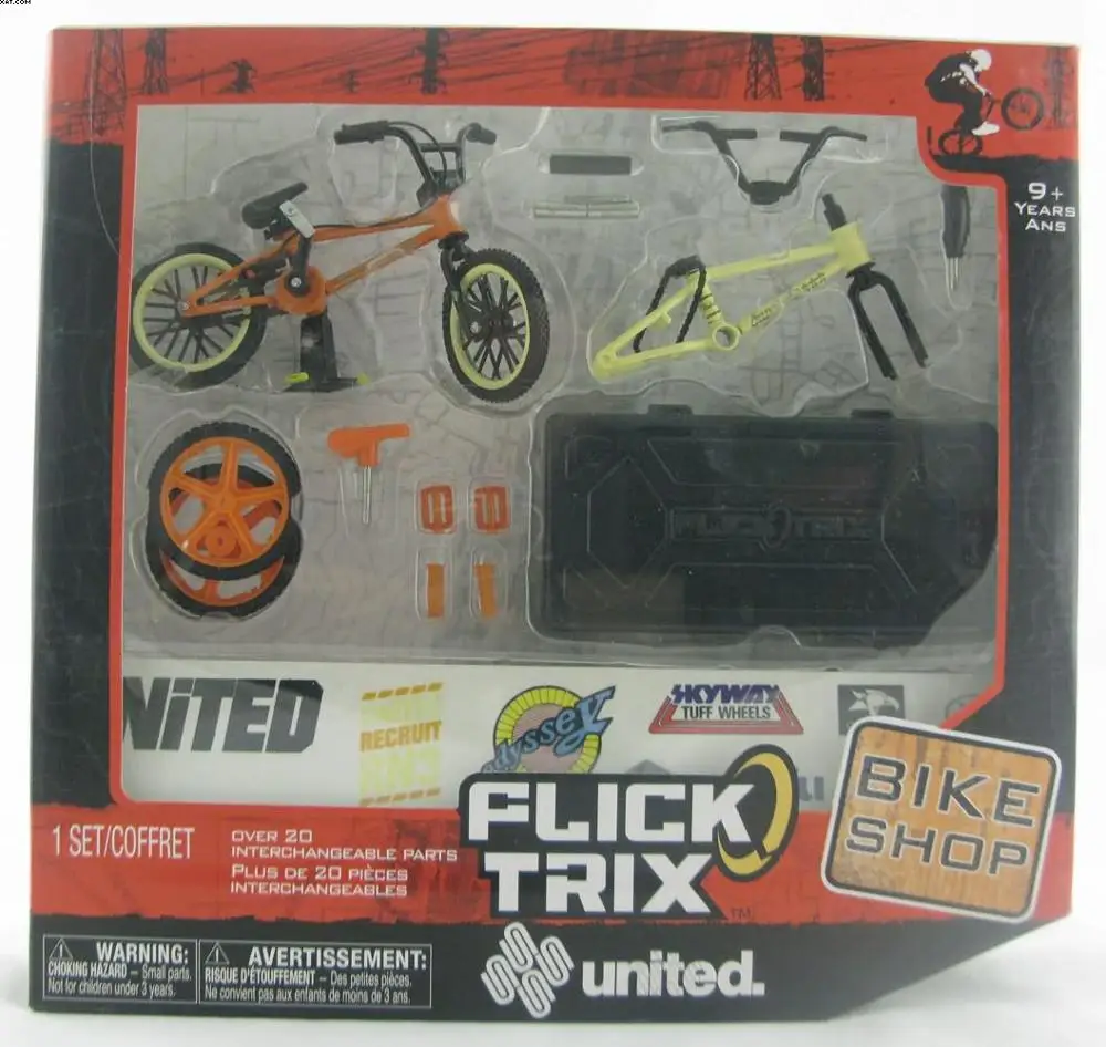 Flick Trix Finger bike Mini Bicycle Toys Bicycle Model Novelty Finger Toys For Kids Gifts Bike SHOP UNITED A31F
Flick Trix Finger bike Mini Bicycle Toys Bicycle Model Novelty Finger Toys For Kids Gifts Bike SHOP UNITED A31F