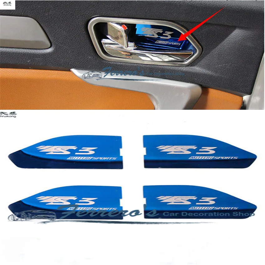 4PCS/LOT car sticker car accessories stainless steel Inner door bowl decorative cover for 2013-2017 JAC refine S3 MK1 MK2 MK3
4PCS/LOT car sticker car accessories stainless steel Inner door bowl decorative cover for 2013-2017 JAC refine S3 MK1 MK2 MK3