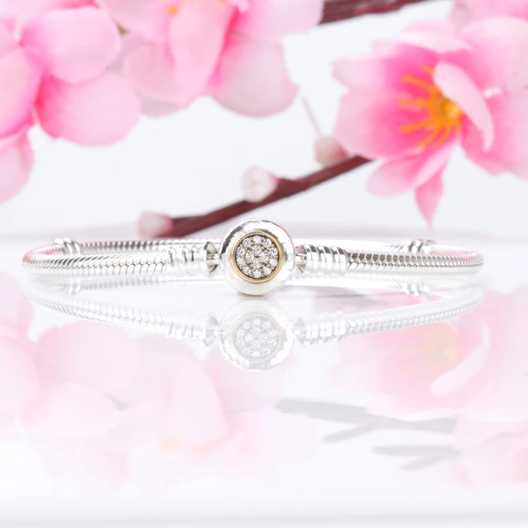 Silver Charm Basic Bracelets For Women Crystal With Clasp Clip Snake Chain Bracelet for Diy Beads Charms DPB091
Silver Charm Basic Bracelets For Women Crystal With Clasp Clip Snake Chain Bracelet for Diy Beads Charms DPB091