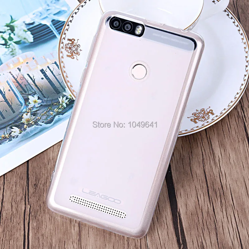 KOC3419_9_9H 2.5D Explosion-proof LCD Tempered Glass Film + Soft TPU Case for Leagoo KIICAA Power