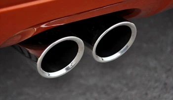Car styling 2PCS Stainless Steel Exhaust Pipe Muffler Tip Exhaust pipe cover Trim For Audi Q3 2012 2013 2014 2015
Car styling 2PCS Stainless Steel Exhaust Pipe Muffler Tip Exhaust pipe cover Trim For Audi Q3 2012 2013 2014 2015