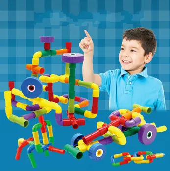 2018 New Pipe Plastic Assembly Blocks Kindergarten Water Pipes Early Education Intelligence Children's Toys Fun Safety Toys
2018 New Pipe Plastic Assembly Blocks Kindergarten Water Pipes Early Education Intelligence Children's Toys Fun Safety Toys