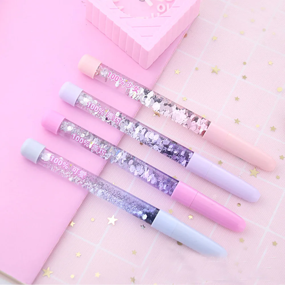 1 PCS Crystal Drift Sand Glitter Gel Pen Creative Colorful Pens For School Supplies Stationery Writing Girls Gift 16.5cn gel pen
1 PCS Crystal Drift Sand Glitter Gel Pen Creative Colorful Pens For School Supplies Stationery Writing Girls Gift 16.5cn gel pen