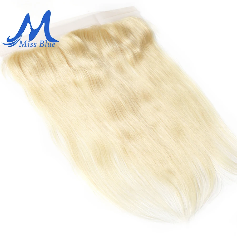 Missblue 13x4 Lace Frontal Closure With Baby Hair Straight Color 613 Blonde Brazilian Ear To Ear Remy Human Hair Lace Closure
Missblue 13x4 Lace Frontal Closure With Baby Hair Straight Color 613 Blonde Brazilian Ear To Ear Remy Human Hair Lace Closure