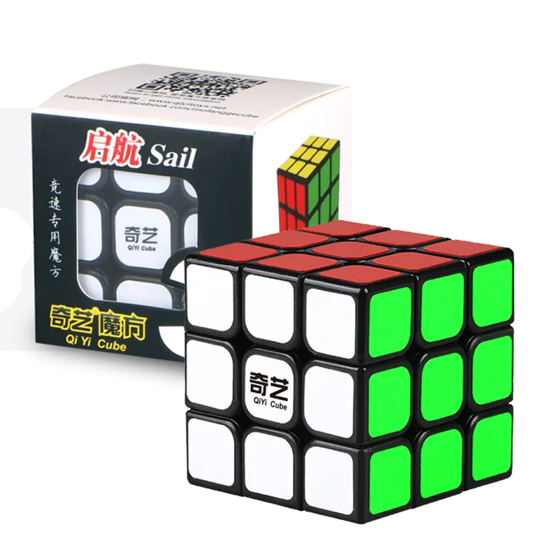 QiHang QiYi Sail 56mm Magic cube Competition Speed Smooth Cubo magico Colorful sticker Puzzle cube Professional Neo Cube Toys
QiHang QiYi Sail 56mm Magic cube Competition Speed Smooth Cubo magico Colorful sticker Puzzle cube Professional Neo Cube Toys