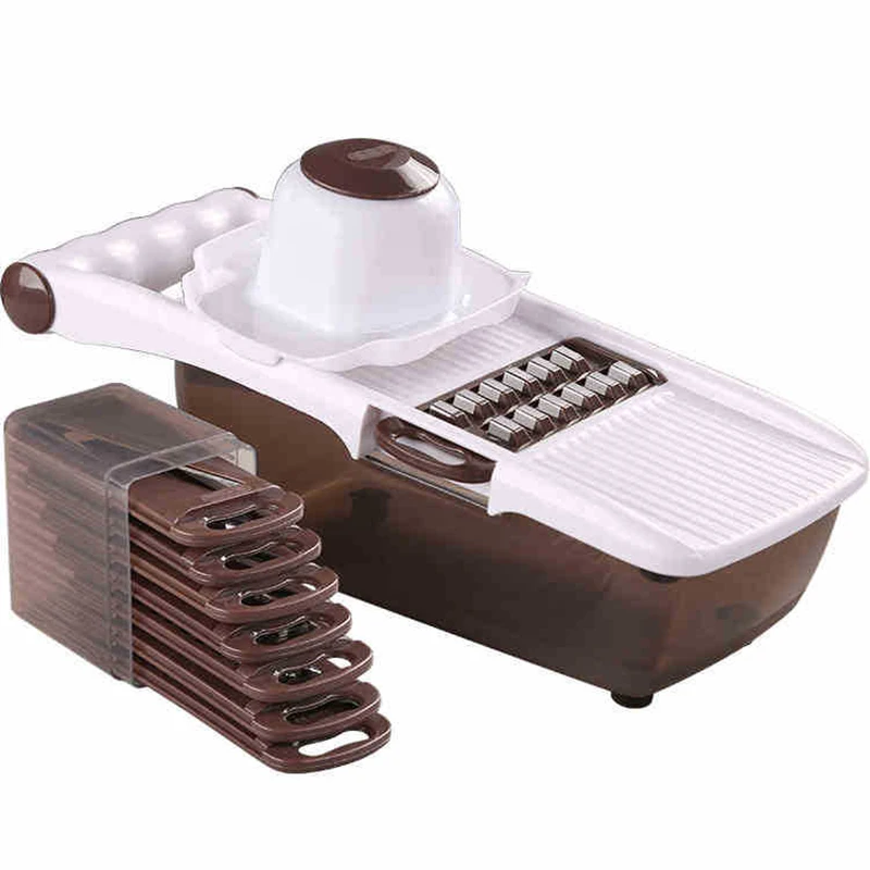 Plastic Food Chopper Onion Chopper,Kitchen Accessories Vegetable Slicer,Stainless Steel Blades Tomato Corrats Cucumber Gadgets
Plastic Food Chopper Onion Chopper,Kitchen Accessories Vegetable Slicer,Stainless Steel Blades Tomato Corrats Cucumber Gadgets