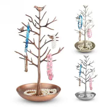 Fashion Bird Tree Hanger Stand Necklace Bracelet Earrings Display Storage Tool Jewelry Show Holder Rack Jewellery Case Organizer
Fashion Bird Tree Hanger Stand Necklace Bracelet Earrings Display Storage Tool Jewelry Show Holder Rack Jewellery Case Organizer