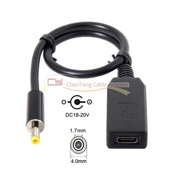 1pcs/ Type C USB 3.1 USB-C to DC 20V 4.0 1.7mm Power Plug PD Emulator Trigger Charge Cable for Lap top Black
1pcs/ Type C USB 3.1 USB-C to DC 20V 4.0 1.7mm Power Plug PD Emulator Trigger Charge Cable for Lap top Black