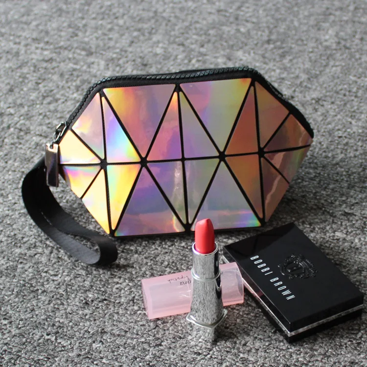 Korean Laser Make Up Bag Women Cosmetic Bag Cases Geometric Folding Cosmetic Organizer Bag Handbag High Quality
Korean Laser Make Up Bag Women Cosmetic Bag Cases Geometric Folding Cosmetic Organizer Bag Handbag High Quality