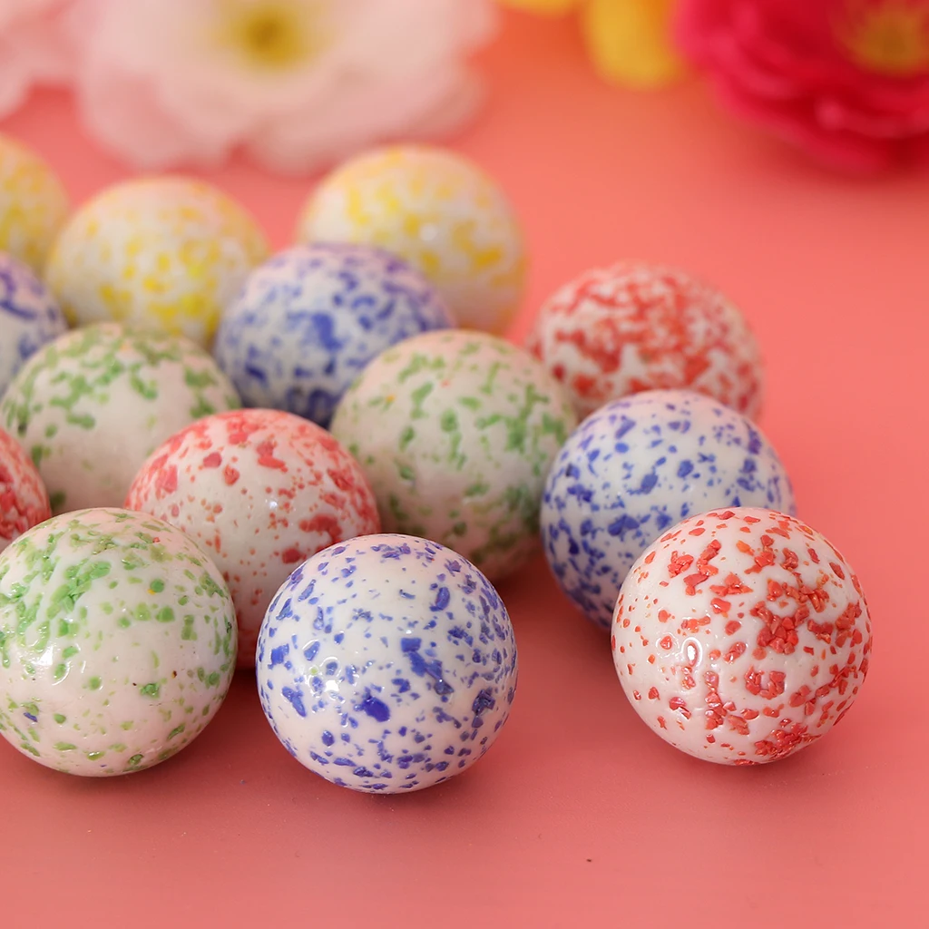 20 Pieces Glass Marbles (with Polka Dot Patterns) for Vases or Games, Aquarium Decorations, DIY Crafts 20 Pieces Glass Marbles (with Polka Dot Patterns) for Vases or Games, Aquarium Decorations, DIY Crafts