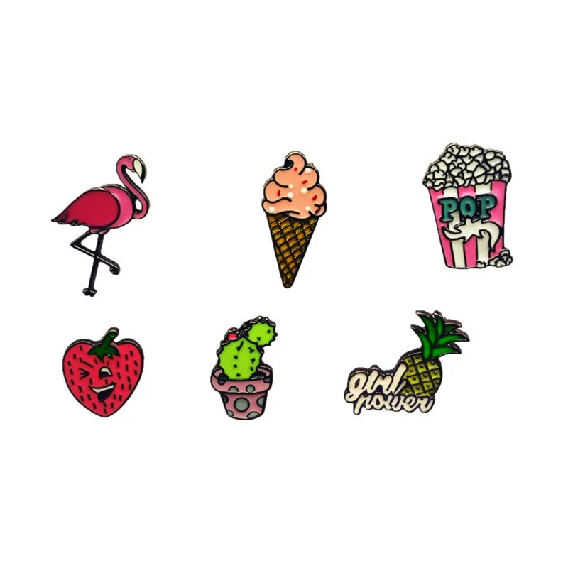 New Hot Jewelry Accessories Cartoon Cream Popcorn Wild Simple Lovely Fruit Drop Oil Brooch Women Gift Cheap Fashion Brooches
New Hot Jewelry Accessories Cartoon Cream Popcorn Wild Simple Lovely Fruit Drop Oil Brooch Women Gift Cheap Fashion Brooches