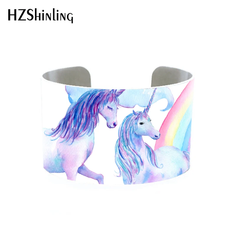 2018 Trendy Unicorn Jewelry Cuff Bracelet Metal Bangle with Unicorns Mystical Animal Lover Gift Jewelry Adjustable Cuffs for Her 
2018 Trendy Unicorn Jewelry Cuff Bracelet Metal Bangle with Unicorns Mystical Animal Lover Gift Jewelry Adjustable Cuffs for Her