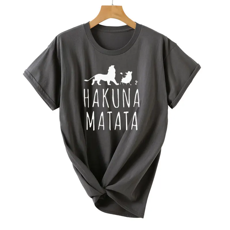 2019 Womens t shirt Hakuna letter print Tee shirt Homme Summer Women Short Sleeve t shirt Plus Size casual Cotton tops
2019 Womens t shirt Hakuna letter print Tee shirt Homme Summer Women Short Sleeve t shirt Plus Size casual Cotton tops